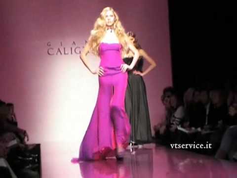 AltaRoma  - GIANNI CALIGNANO Collezione Primavera-Estate 2010.wmv