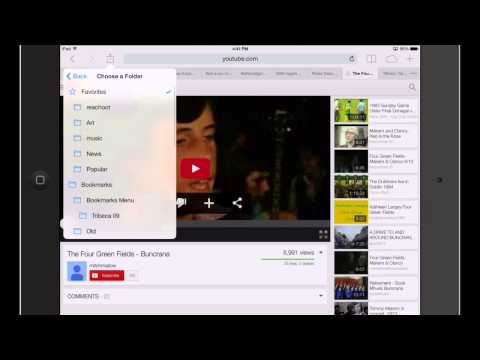 How Can I Make a Favorites List on My iPad? : iPad Answers