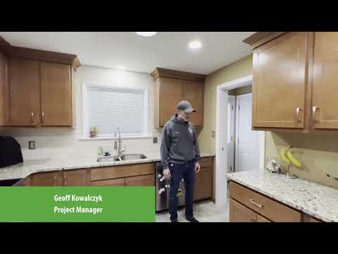 Geoff explains this Kitchen Remodel