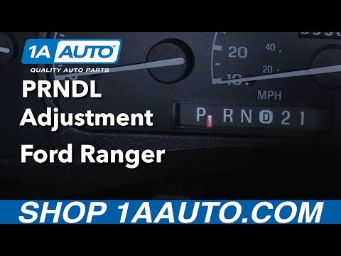 How to Adjust Shift Indicator 98-12 Ford Ranger Explorer F Series