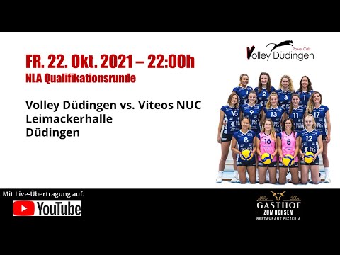 NLA Volleyball:  Volley Düdingen - Viteos NUC
