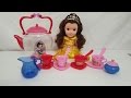 Unboxing Disney Princess Teapot Set And Disney Toddler Belle Doll
