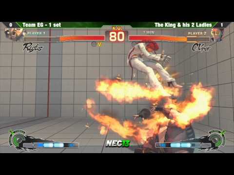 Team EG vs The King and His 2 Ladies - Grand Finals NEC13 SSF4 AE2012 Teams