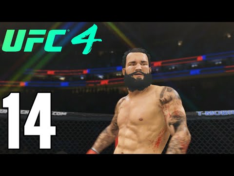 UFC 4 Heavyweight Career Mode Walkthrough Part 14 - MOST KNOCKOUTS IN THE UFC!