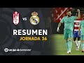 Resumen de Granada CF vs Real Madrid (1-2)