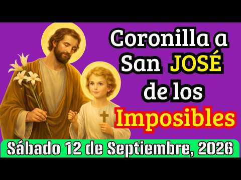 Coronilla de los Imposibles al Poderosísimo San José – ¡UNA RESPUESTA PODRÍA SORPRENDERTE! 💙