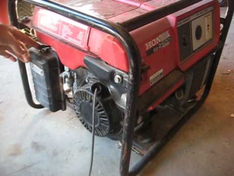 Honda Ev 2500 Generator Lmr Auction Service Lot 173 Honda Ev 2500 Generator
