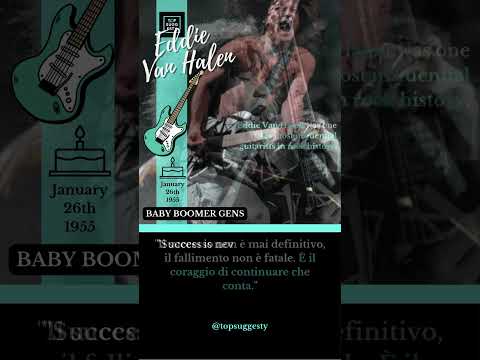 Eddie Van Halen: 🎸 Guitar Legend and Rock Pioneer 🤘 | A Journey Through Strings and Success 🎶