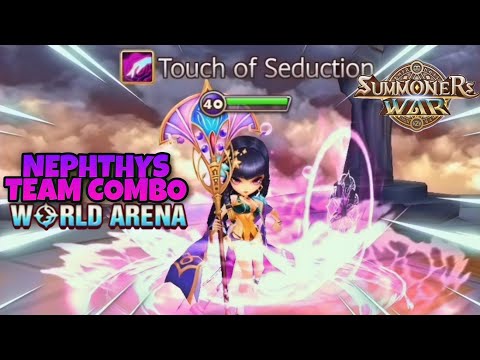 Nephthys Team Combo in World Arena Ep. 2 - Summoners War