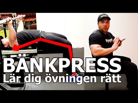 BÄNKPRESS TEKNIK | Så kan (ska) du göra