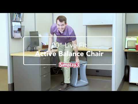 Say Goodbye to Sedentary Office Life | 20-inch Live Fit Active Balance Chair | American Home