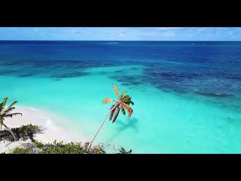 Perfect Beach Scene 7 Hours of White Sand, Blue Water & Ocean Waves
