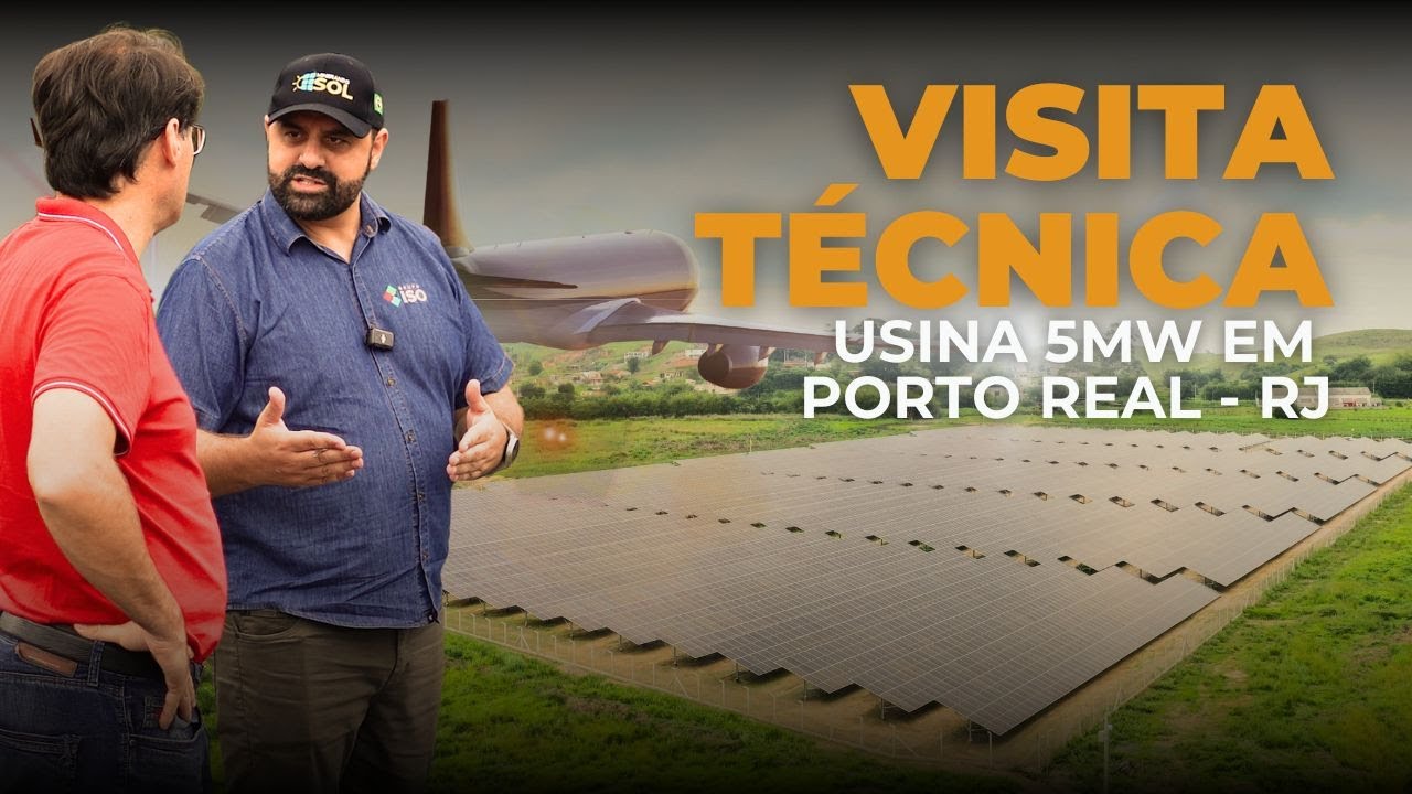 5MW de potência! Veja de perto o que acontece antes de ligar uma usina deste porte.