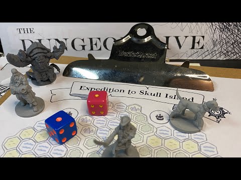 Expedition to Skull Island: Pirate-themed Hex-crawling, perfect for Slow Questing