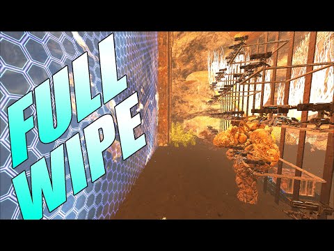 Surviving 300 Days In A Underwater Cave In Ark | Ark Full Wipe Story