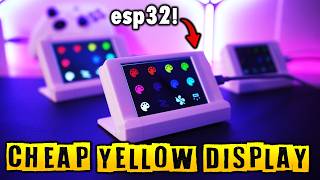 I made a SMART HOME CONTROL PANEL using a CHEAP YELLOW DISPLAY! (Full Guide)