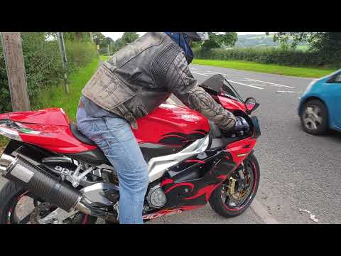 APRILIA RSV1000R TEST RIDE