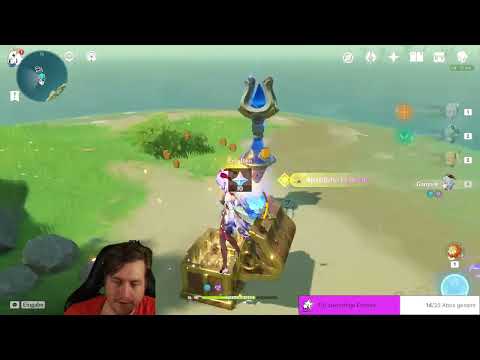 3 Elementarstelen und die Elektro Seelie - Pudding Insel - Goldapfelarchipel 2022 Genshin Impact