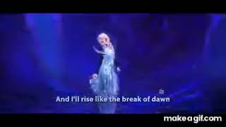 let it go frozen gif