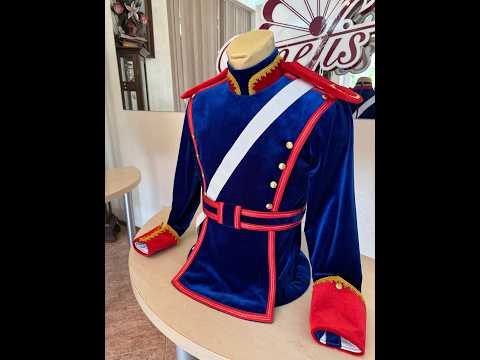 Ballet costume Hussar Soldier Prince Fight Nutcracker P 0272 - video 4