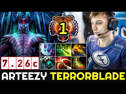 ARTEEZY Terrorblade Intense Game with Daedalus & Skadi Build 7.26 Dota 2