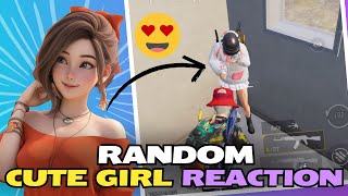 Random CUTE & INNOCENT GIRL Got Shocked After Seeing My Gameplay | POCO F6 #bgmi #pubg