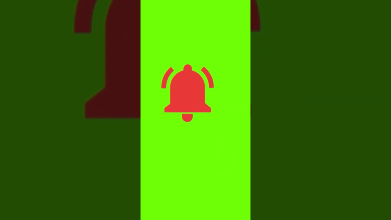 Bell icon| Free Background video | copyright Free video background