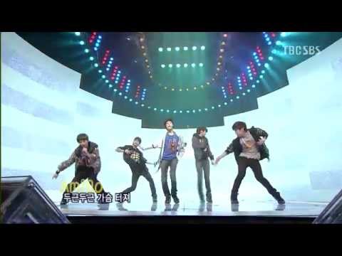 081026 E506 SBS Inkigayo SHINee - A.Mi.Go comeback Stage 130210