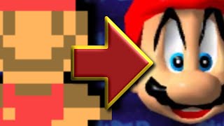 Super Mario Bros fully recreated in Super Mario 64!