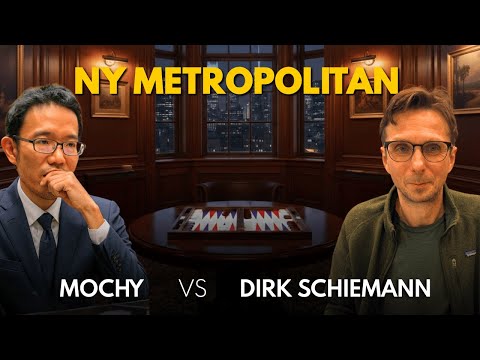 NY Metropolitan Backgammon Championship ▸  Mochy 🇯🇵 vs 🇩🇪 Dirk Schiemann