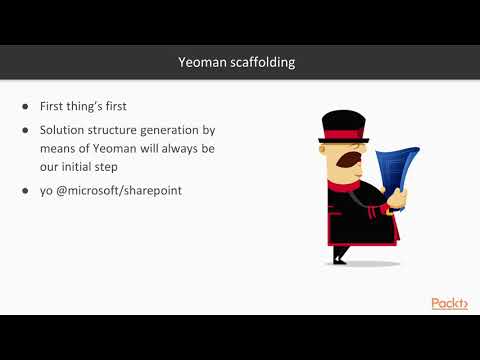 Sharepoint SPFx Development Model Provisioning a Project | packtpub com