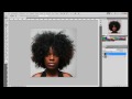 CS5: Как вырезать волосы объект человека в фотошопе 