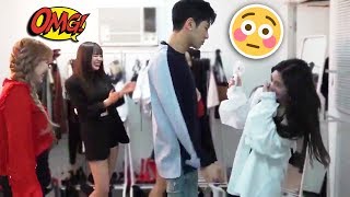 Playful TVXQ Yunho gets closer to Red Velvet IRENE (she got shy!) | 레드벨벳 아이린 동방신기 운명 유노윤호