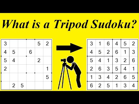 Solving a Tripod Sudoku Puzzle