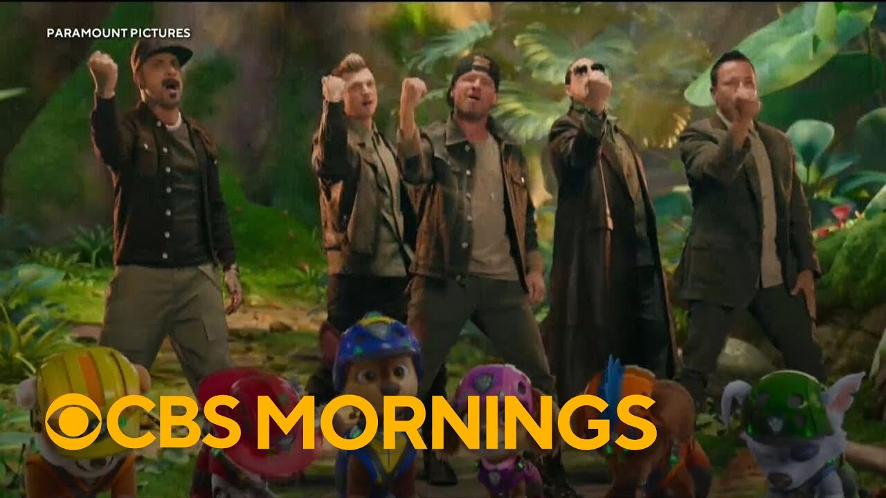 Backstreet Boys reveal music video for song from new "Paw Patrol" movie