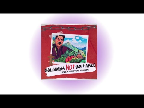 Colombia No es Pablo (LYRIC VIDEO) Subtitles in Polish & English - POPEK X Chika Toro X SAYBOR