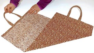 💥 Çok KOLAY Bez Çanta Yapımı | Tote Bag / Astarsız Bez Çanta