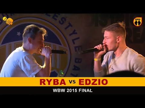 Edzio 🆚 Ryba 🎤 WBW 2015 Finał (freestyle rap battle) Półfinał