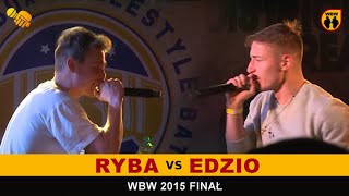 Edzio 🆚 Ryba 🎤 WBW 2015 Finał (freestyle rap battle) Półfinał