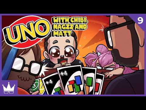 Twitch Livestream | UNO w/Chibidoki, Nagzz & Axialmatt | Ep 9 [PC]