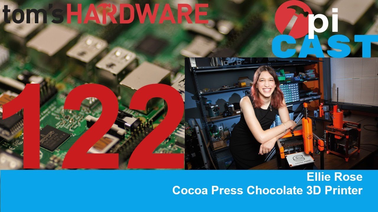 The Pi Cast (3/14): Chocolate Printing with Ellie Rose and Cocoa Press - YouTube