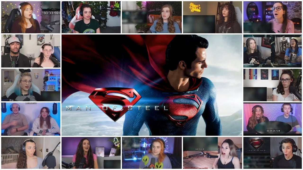 [FULL] Man of Steel Reaction Mashup