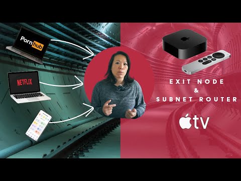 Secret tunnel to your local area network with Apple TV and Tailscale