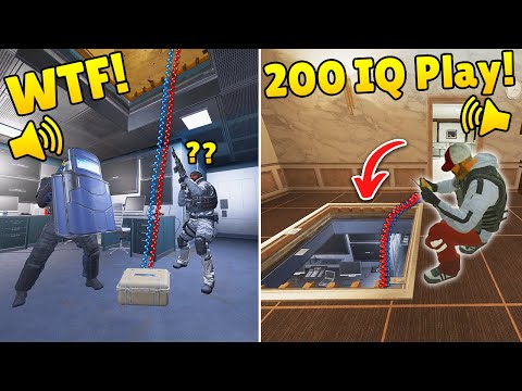 TOP +100 SMARTEST "1000 IQ PLAYS" in RAINBOW SIX SIEGE HISTORY
