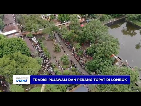 POLRESTA MATARAM PASTIKAN KEAMANAN TRADISI PUJAWALI DAN PERANG TOPAT