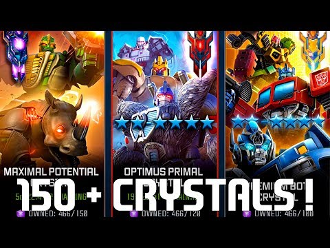 EPIC 150 Crystal Opening ! 4 Star Bot!?!? - TRANSFORMERS: Forged To Fight