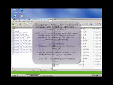 comment nettoyer la base de registre sous xp