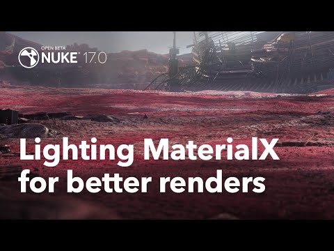 Nuke 17.0 | Lighting MaterialX for better renders