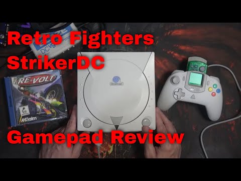 Retro Fighters StrikerDC Gamepad Review