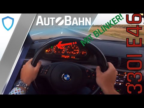 AutoBahn - BMW E46 330i (2003) - POV drive | 100-200 km/h | Top speed
